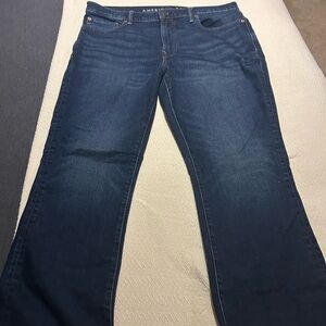 American Eagle Outfitters Dark Blue Bootcut Jeans